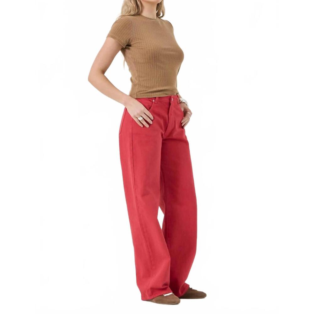 NEW ROLLA'S kate baggy jean in candy - Picture 3 of 6